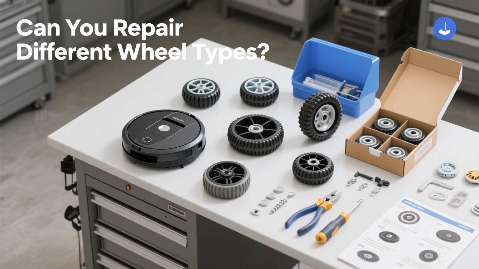 Você pode reparar diferentes tipos de rodas?
