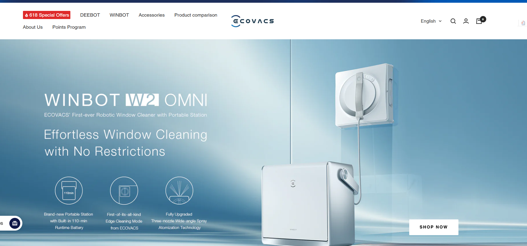 Rob&oacute;tica Ecovacs