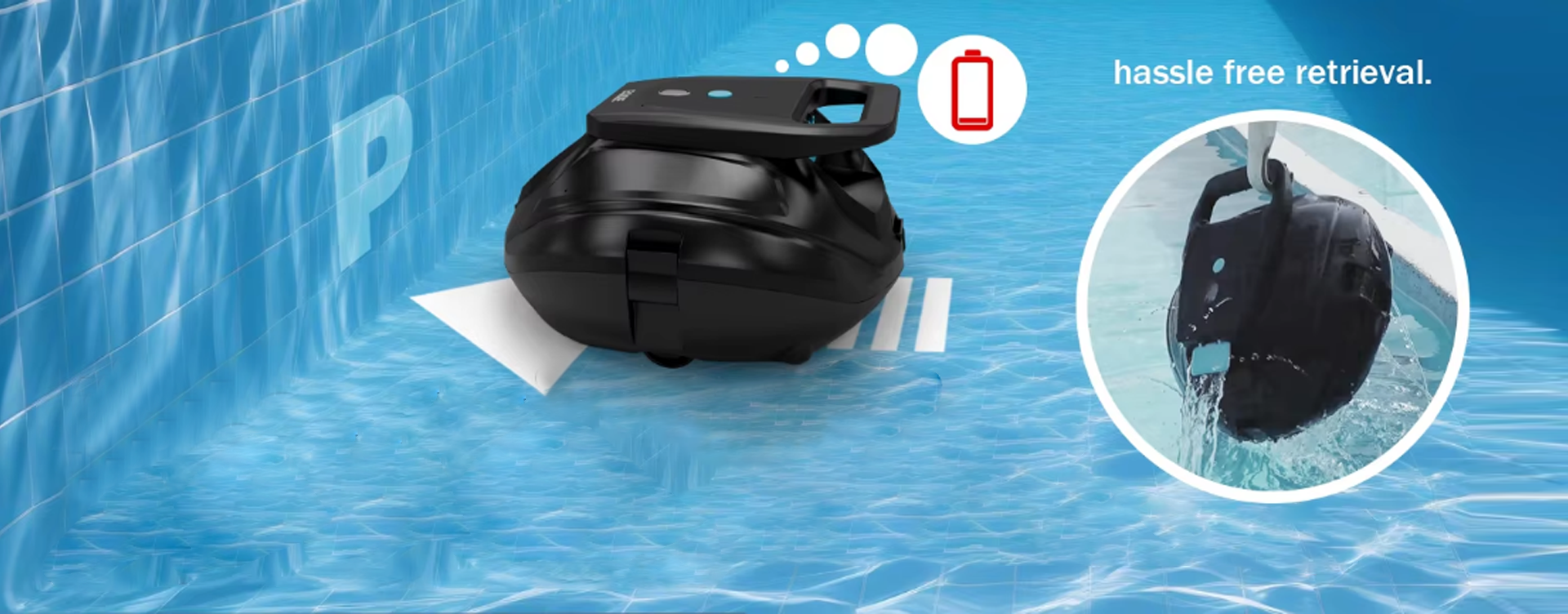 Cordless Robotic Pool Cleaner 