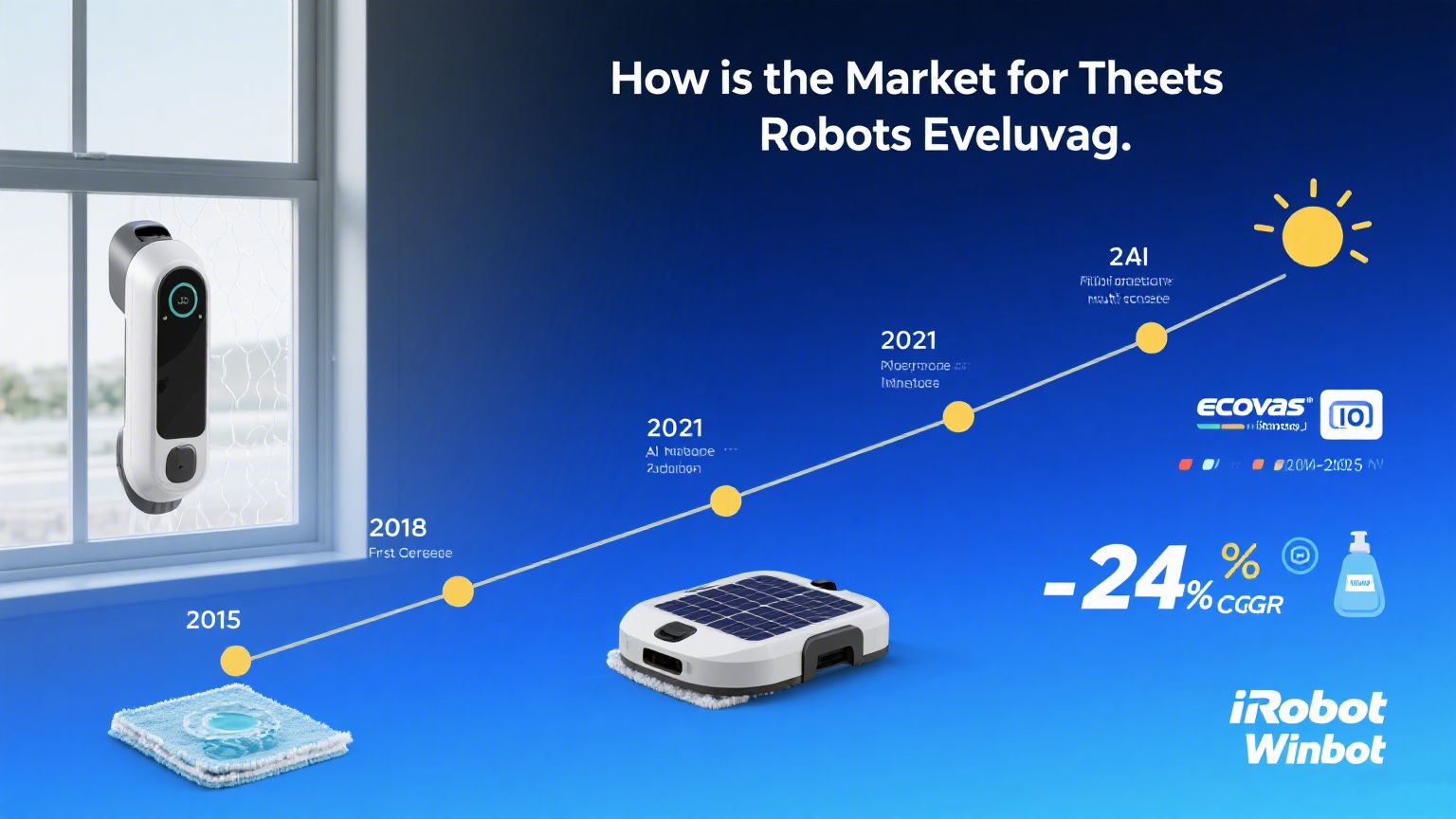 Como est&aacute; evoluindo o mercado para esses rob&ocirc;s?