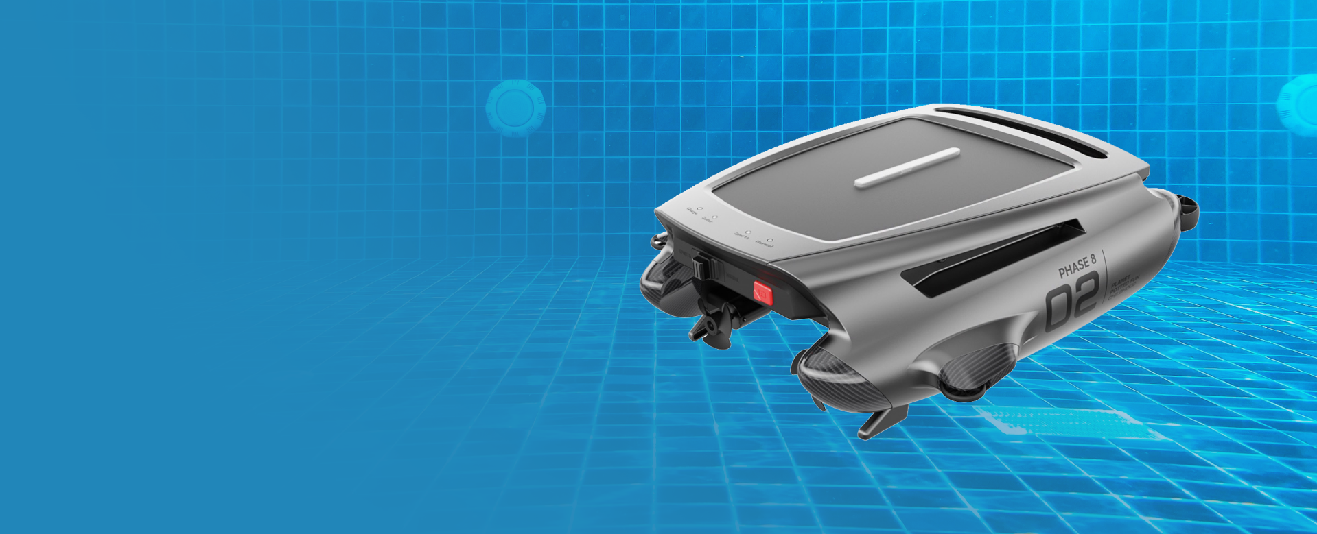 Solar Powered Pool Skimmer​