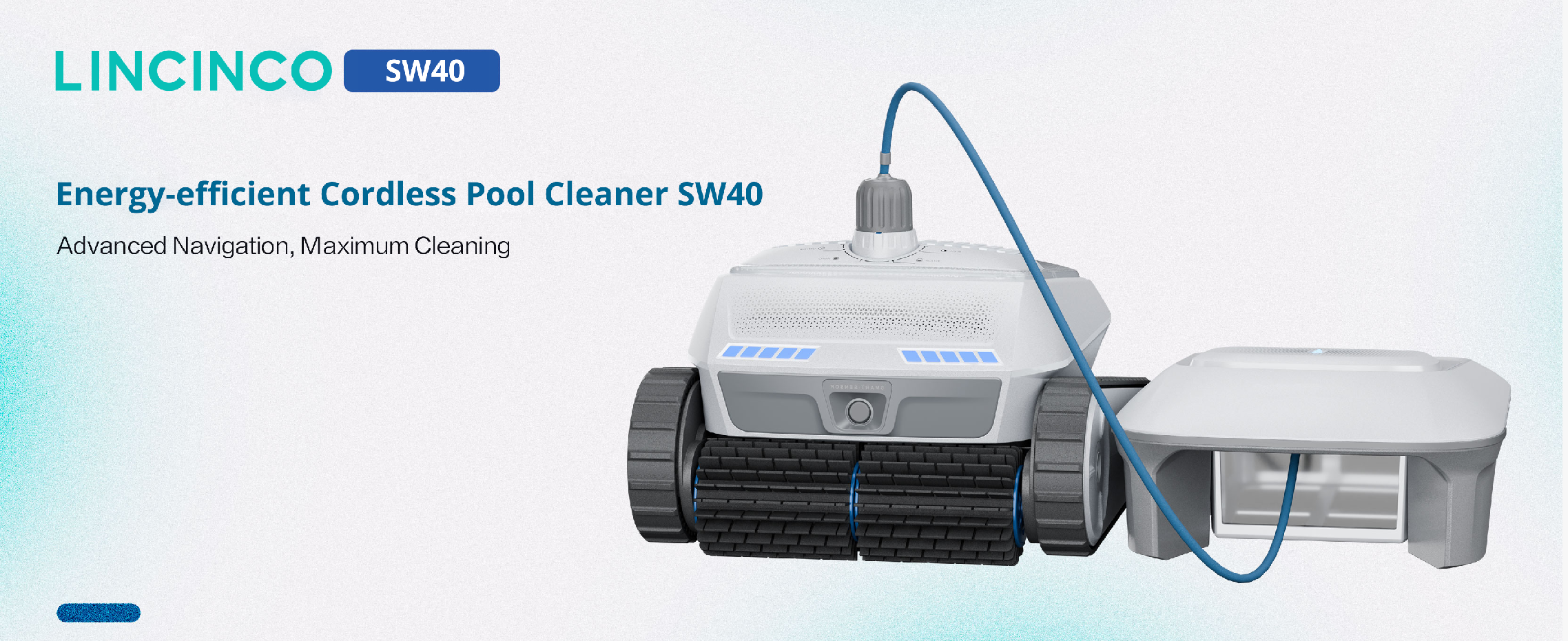 Limpador de piscina sem fio Lincinco SW40